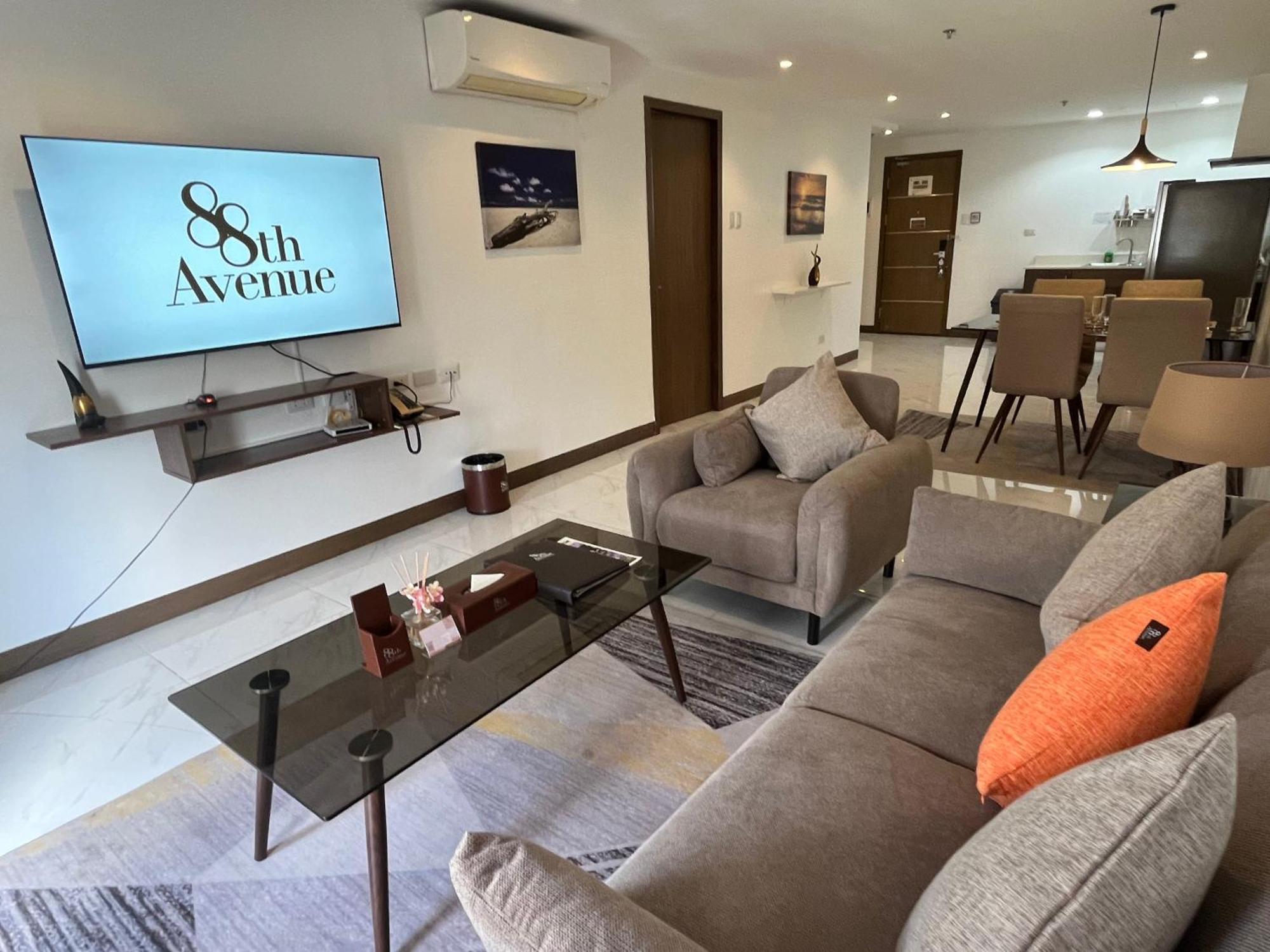 88Th Avenue Aparthotel Cebu Rom bilde